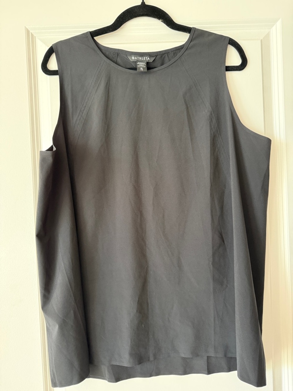 Athleta Sleeveless Dressy Crew Tank